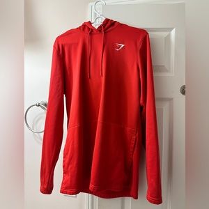 Gymshark red hoodie
